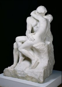 The Kiss, 1888-98 (marmor)